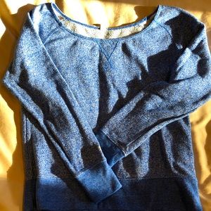 Wide neck sweater